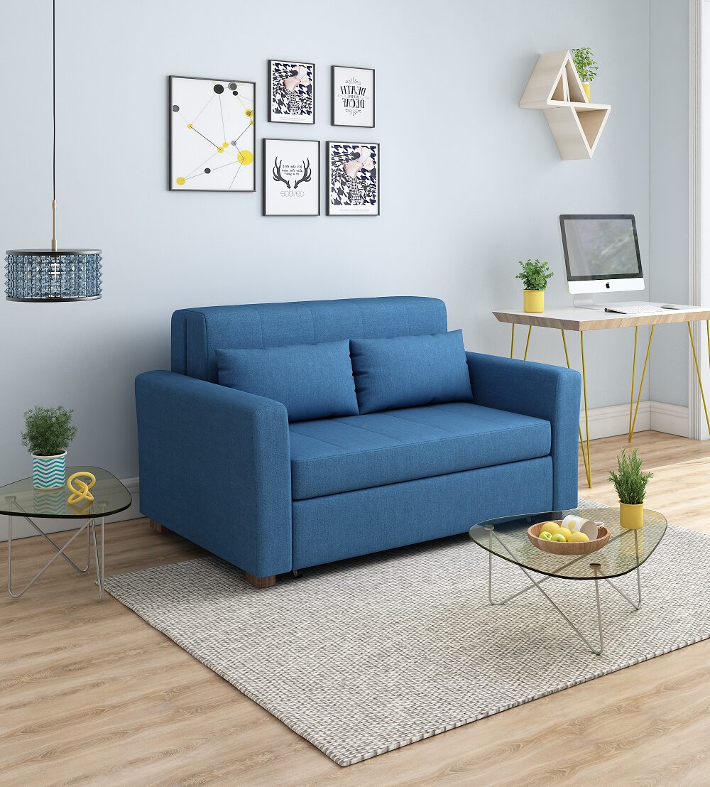 Milano Pullout Sofa Bed With Curved Arm